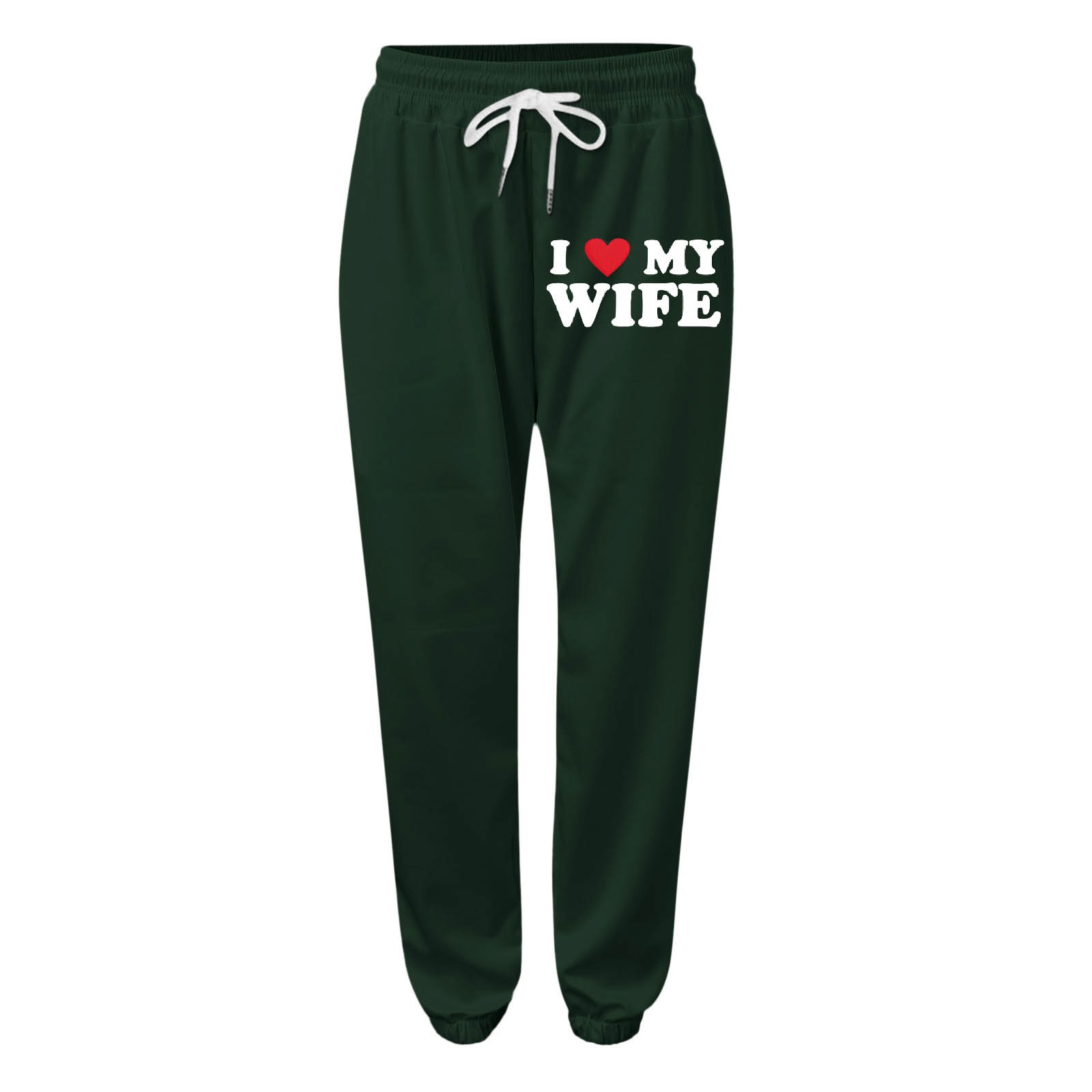 thumbnail image 4 of Pantalones de chándal anchos y rectos con forro polar para mujer - Pantalones de yoga de cintura alta con bolsillos para hacer ejercicio/uso informal (S-XXL), 4 of 4